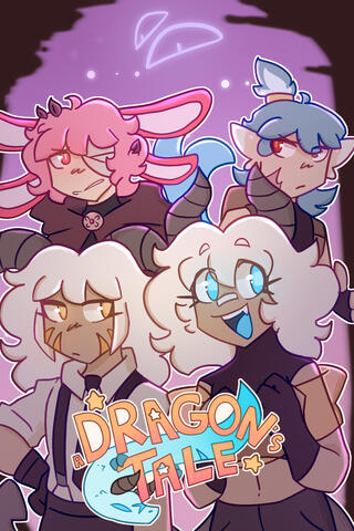 A poster for my webcomic &quot;A Dragon&#39;s Tale&quot;