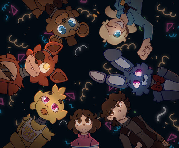 A redraw from the FNAF movie ☆